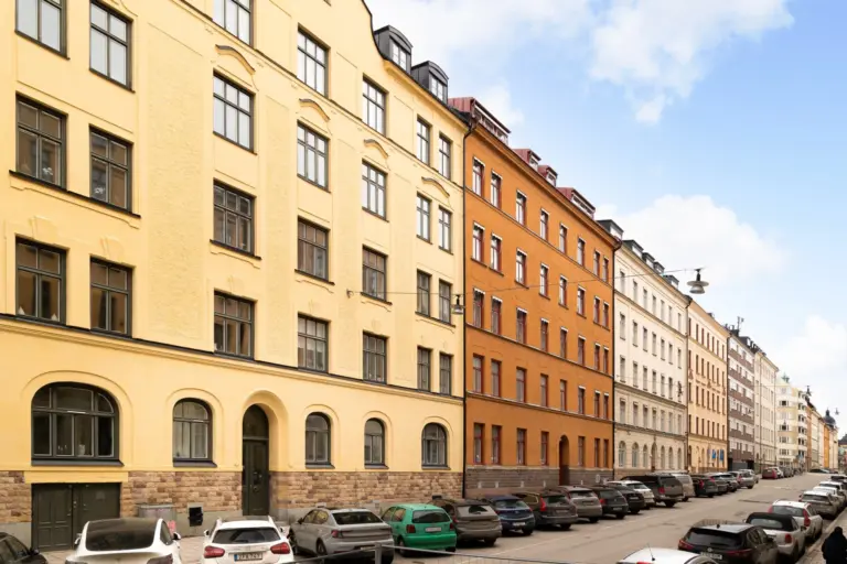fotografi av fasader i vasastan